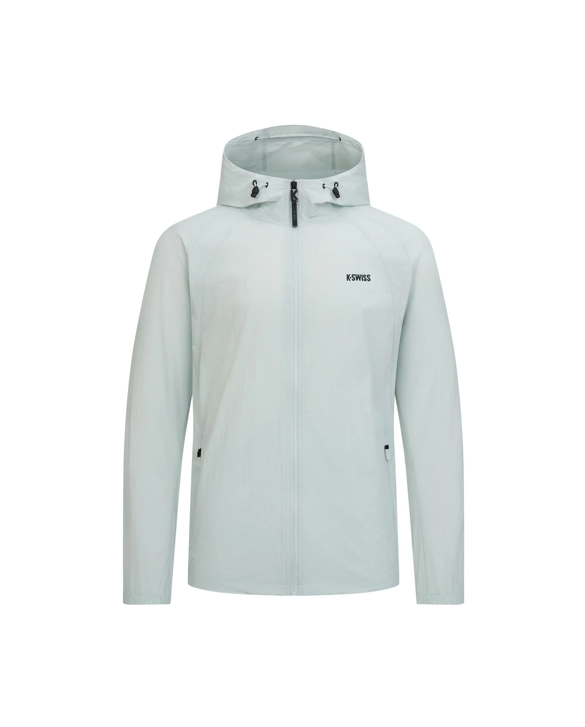 1011556-077 | HOODED JACKET 'TENNIS CLUB' | GREY