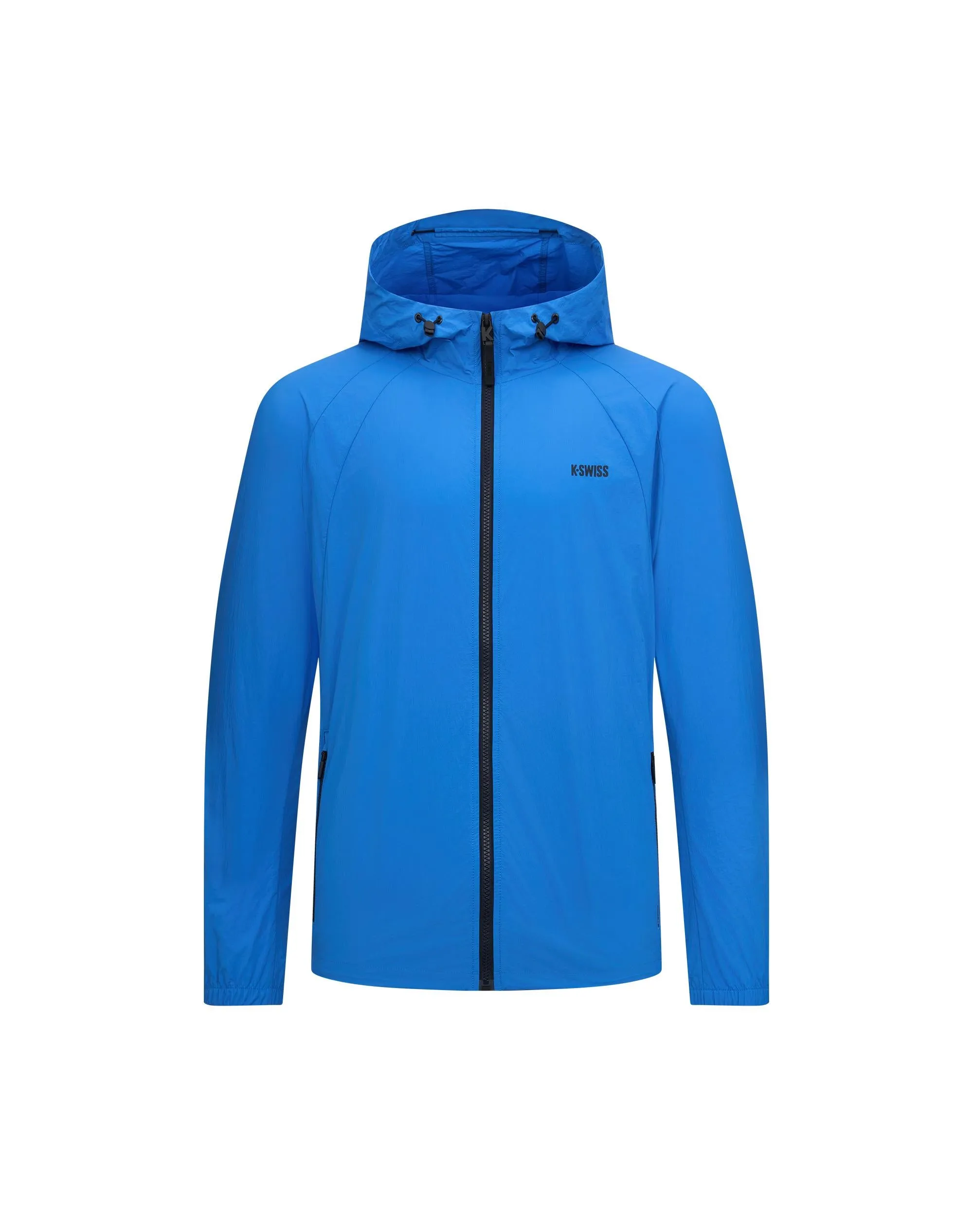 1011556-428 | HOODED JACKET 'TENNIS CLUB' | BLUE