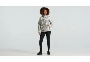 2025 SPECIALIZED PACKABLE DOWN JACKET WOMENS JACKET - SMALL, DOVE GREY SPLASH