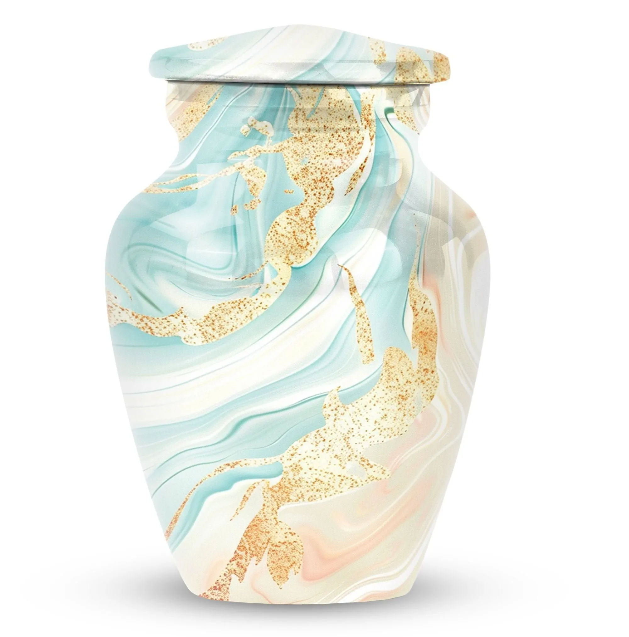 Abstract Urn Essence: Classic and Timeless Decorative Funeral Urn