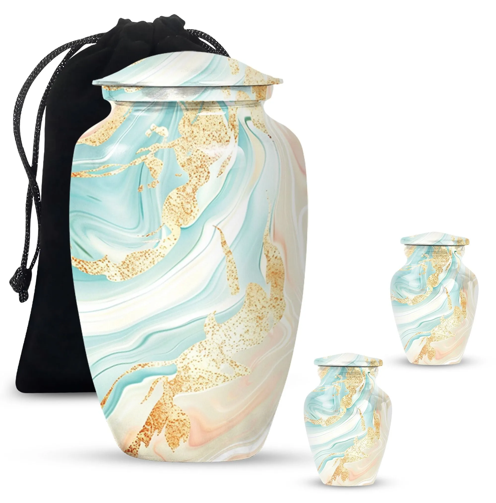 Abstract Urn Essence: Classic and Timeless Decorative Funeral Urn