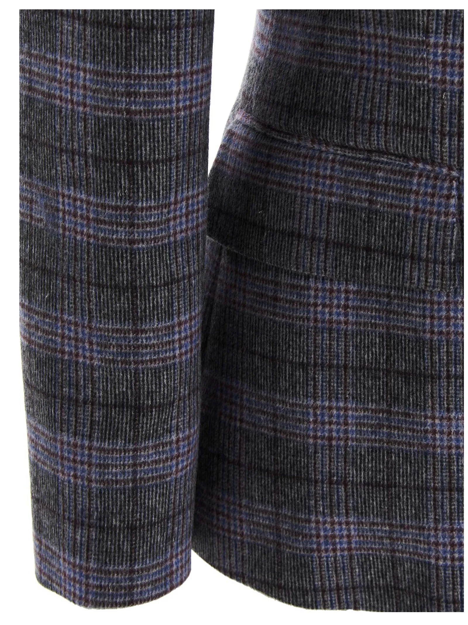 Alberta Ferretti Checked Double-Breasted Blazer