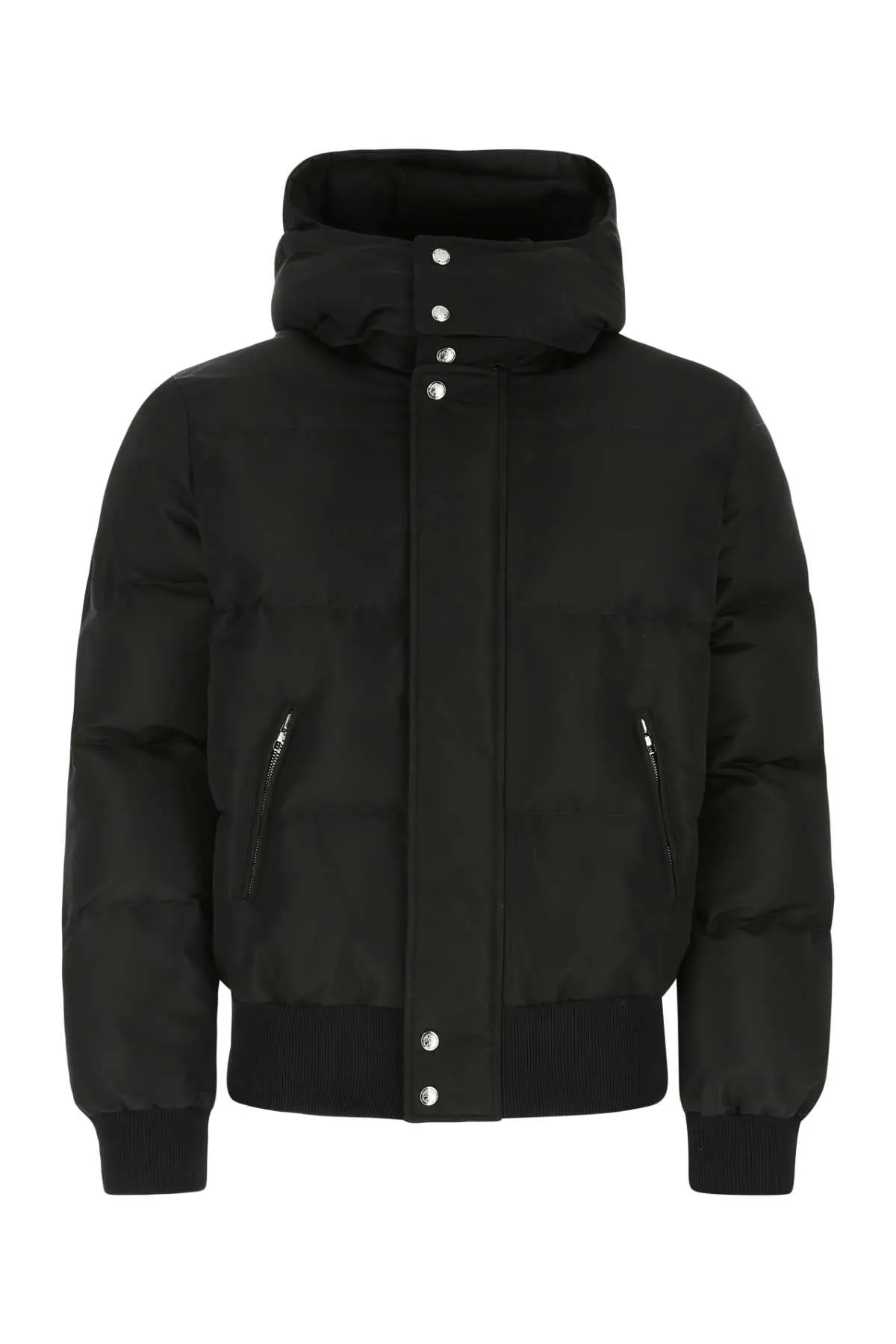 Alexander McQueen Logo-Printed Zipped Puffer Jacket