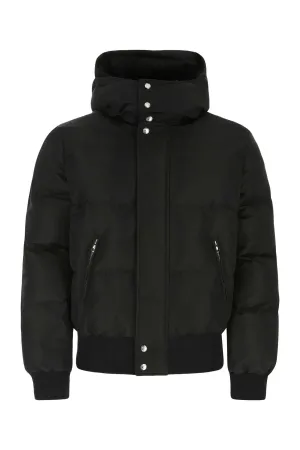 Alexander McQueen Logo-Printed Zipped Puffer Jacket