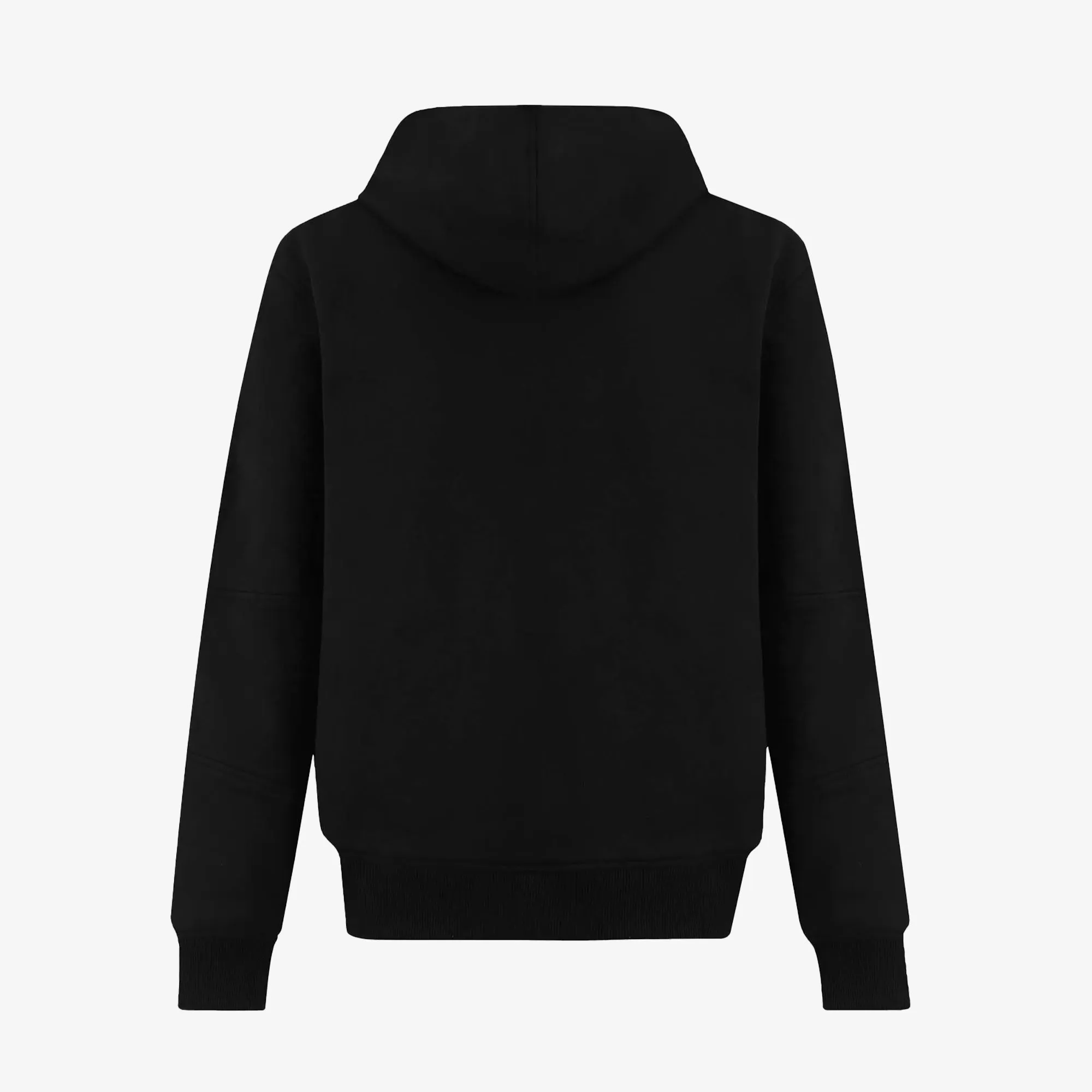 ALMOST GODS | HAND EMBROIDERED SAIGON ZIP HOODIE { BLACK