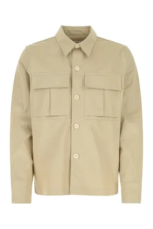 AMI Utility Buttoned Overshirt