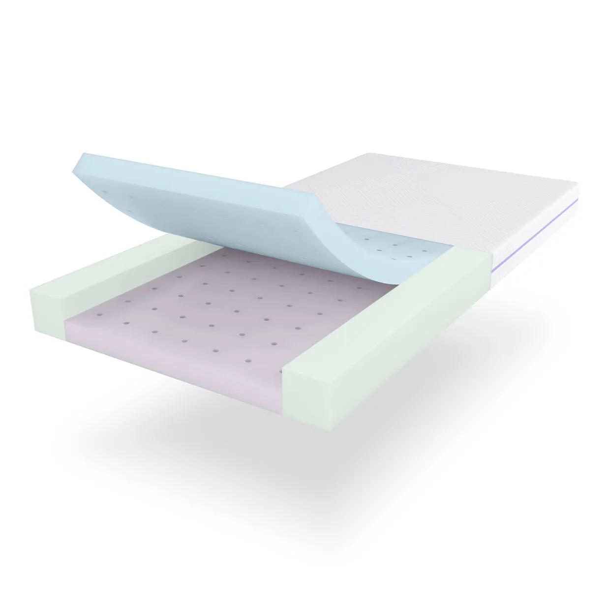 BabyRest DuoCore Cot Mattress / 130x69