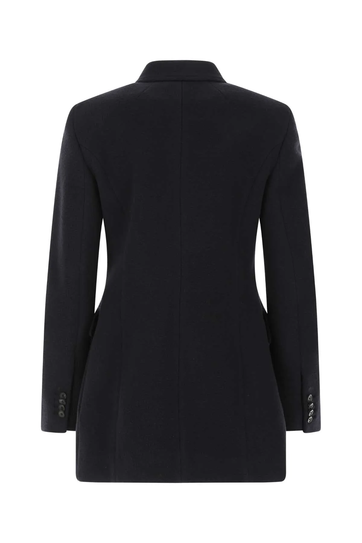 Balenciaga Hourglass Double-Breasted Long-Sleeved Blazer