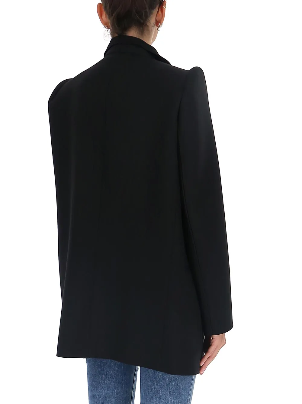 Balenciaga Structured Shoulder Tailored Blazer