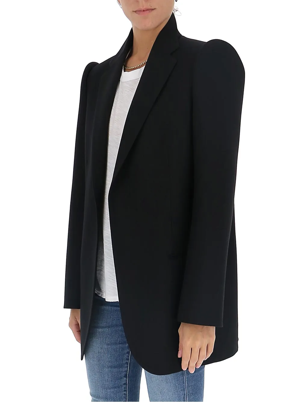 Balenciaga Structured Shoulder Tailored Blazer