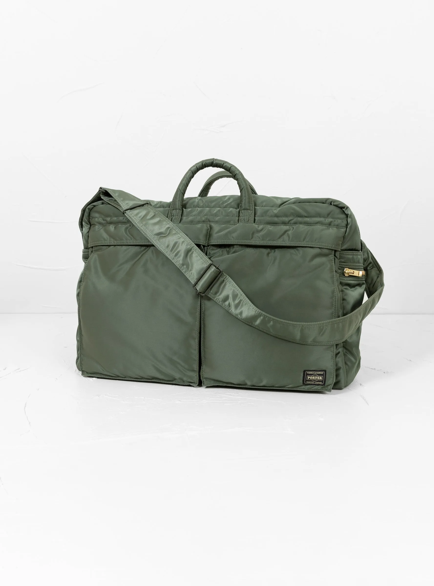 Bio-Nylon TANKER Duffle Bag Sage Green
