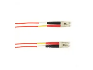 Black Box - Patch cable - LC multi-mode (M) to LC multi-mode (M) - 2 m - fiber optic - 50 / 125 micron - red FOCMR50-002M-LCLC-RD