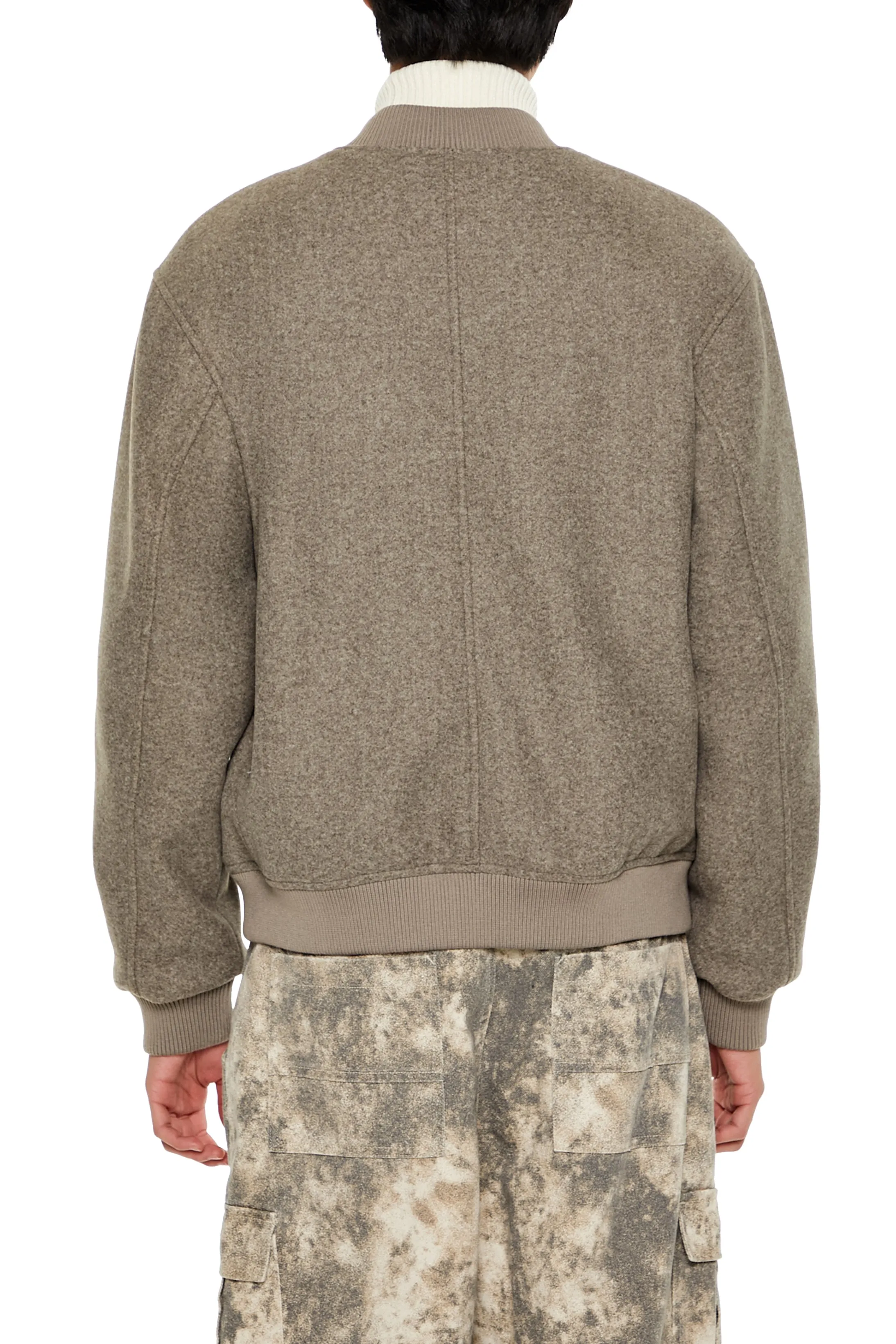 Blouson aviateur doublé de similirason