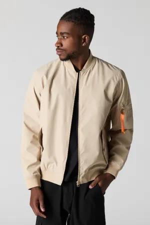 Blouson aviateur en nylon