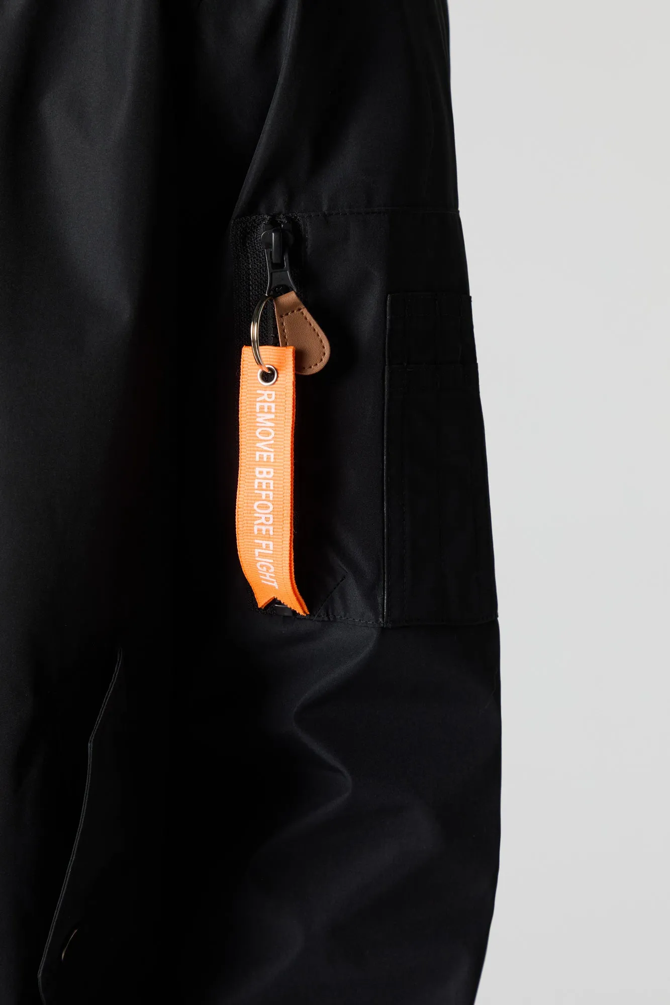 Blouson aviateur en nylon