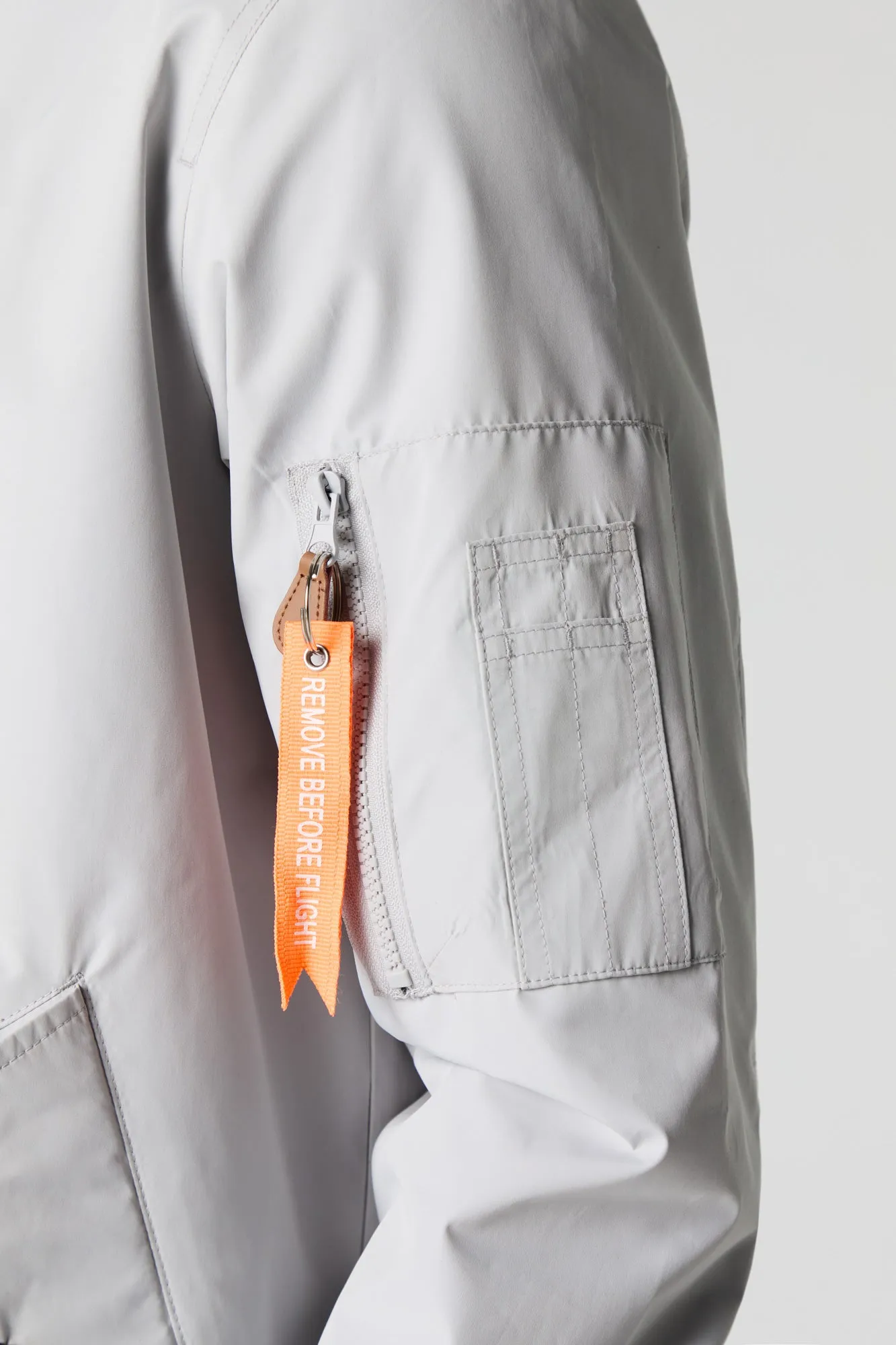 Blouson aviateur en nylon