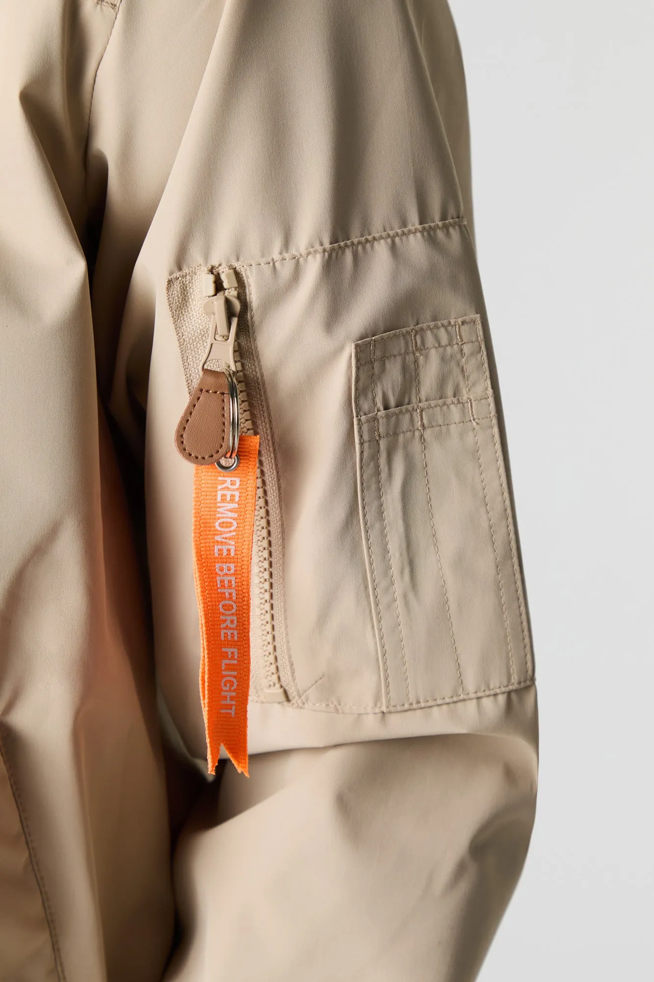 Blouson aviateur en nylon