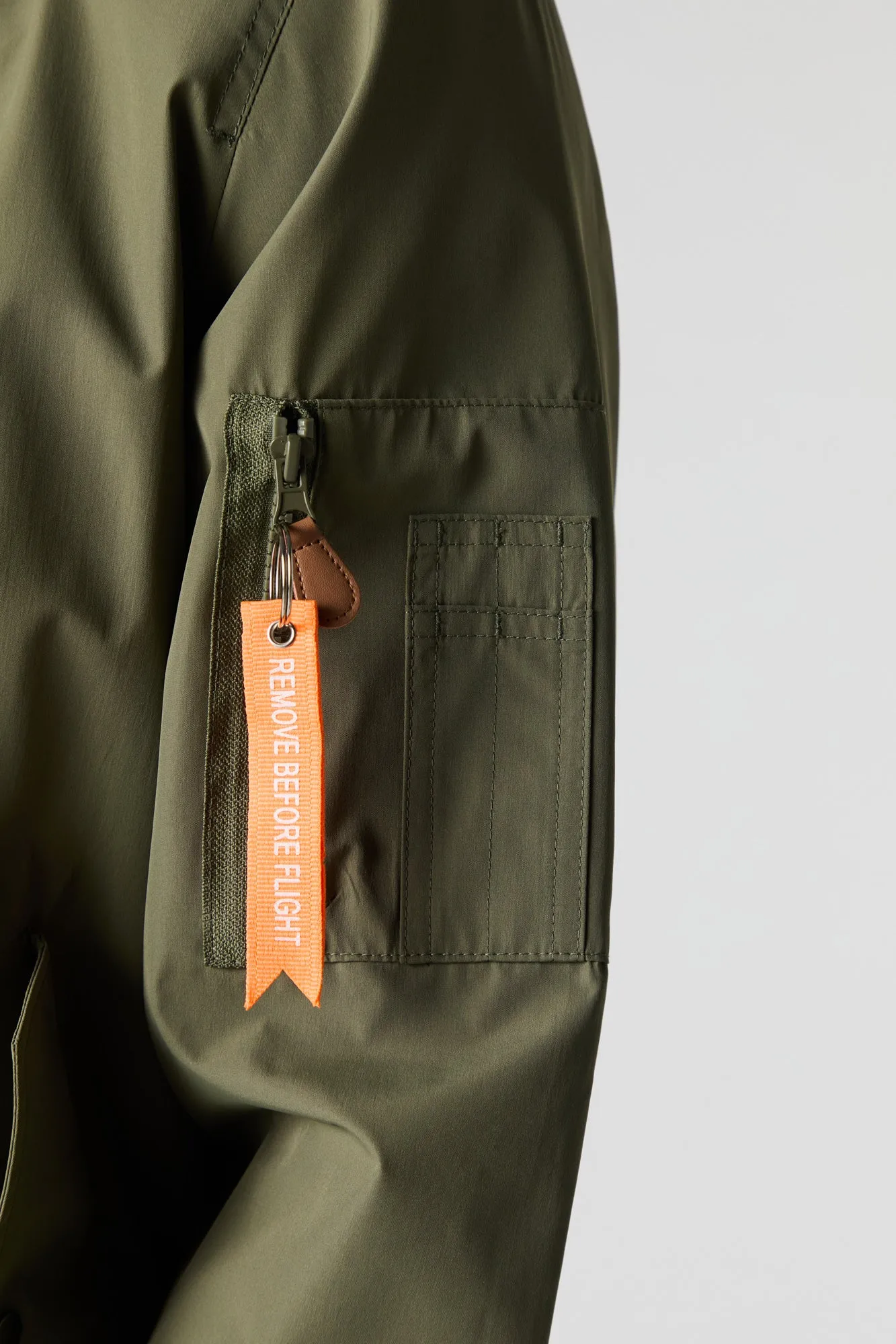 Blouson aviateur en nylon