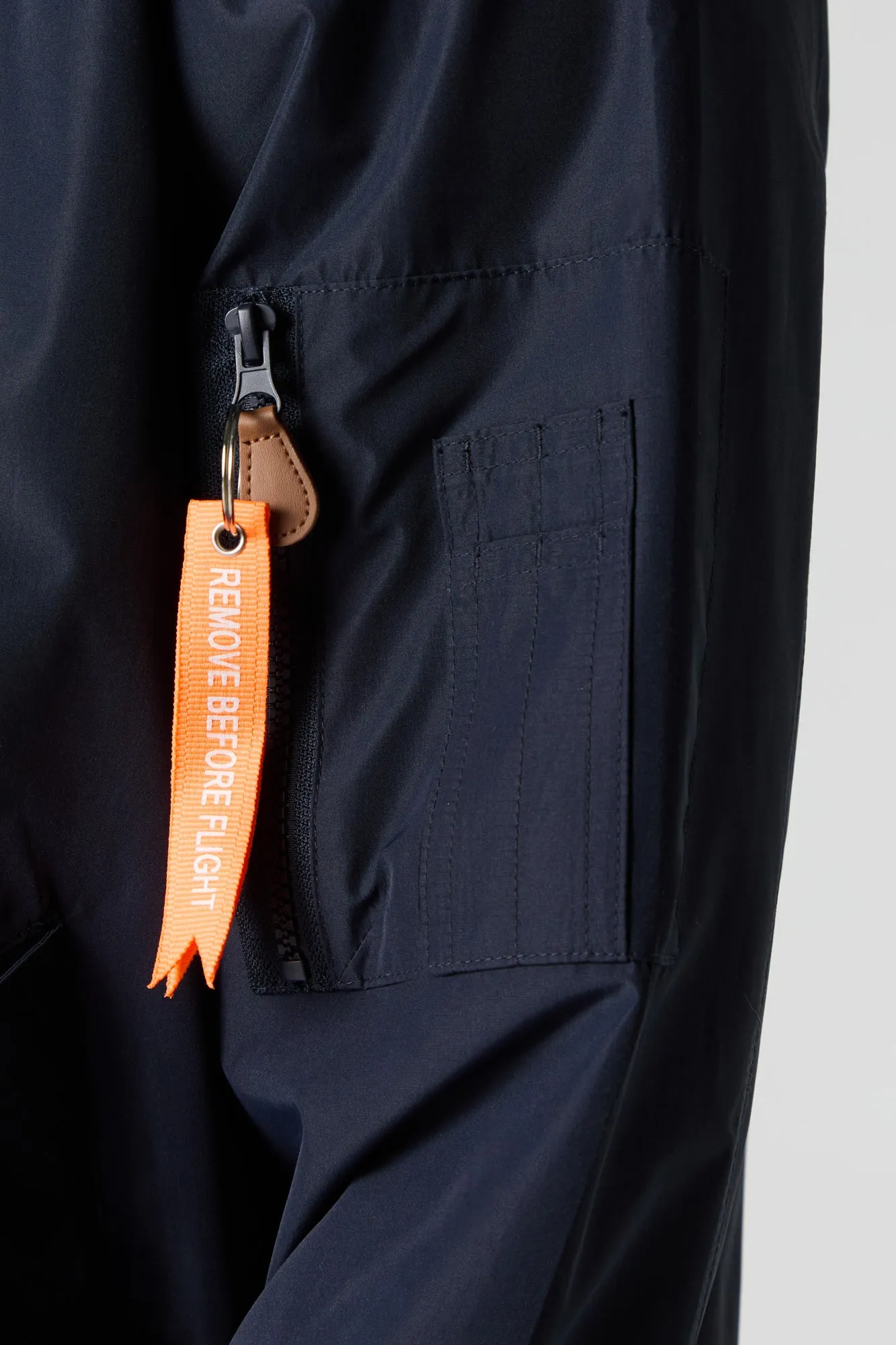 Blouson aviateur en nylon