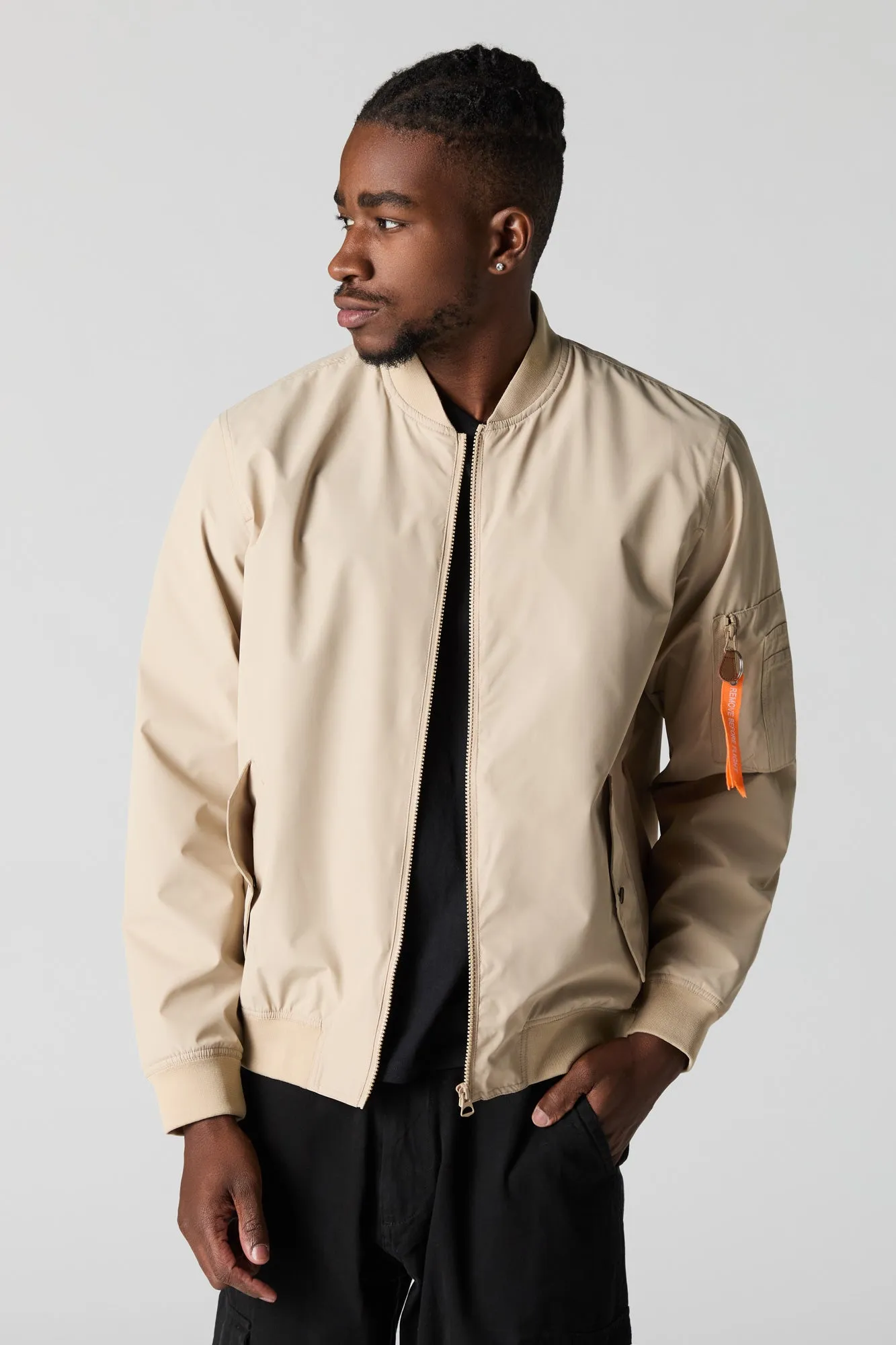 Blouson aviateur en nylon