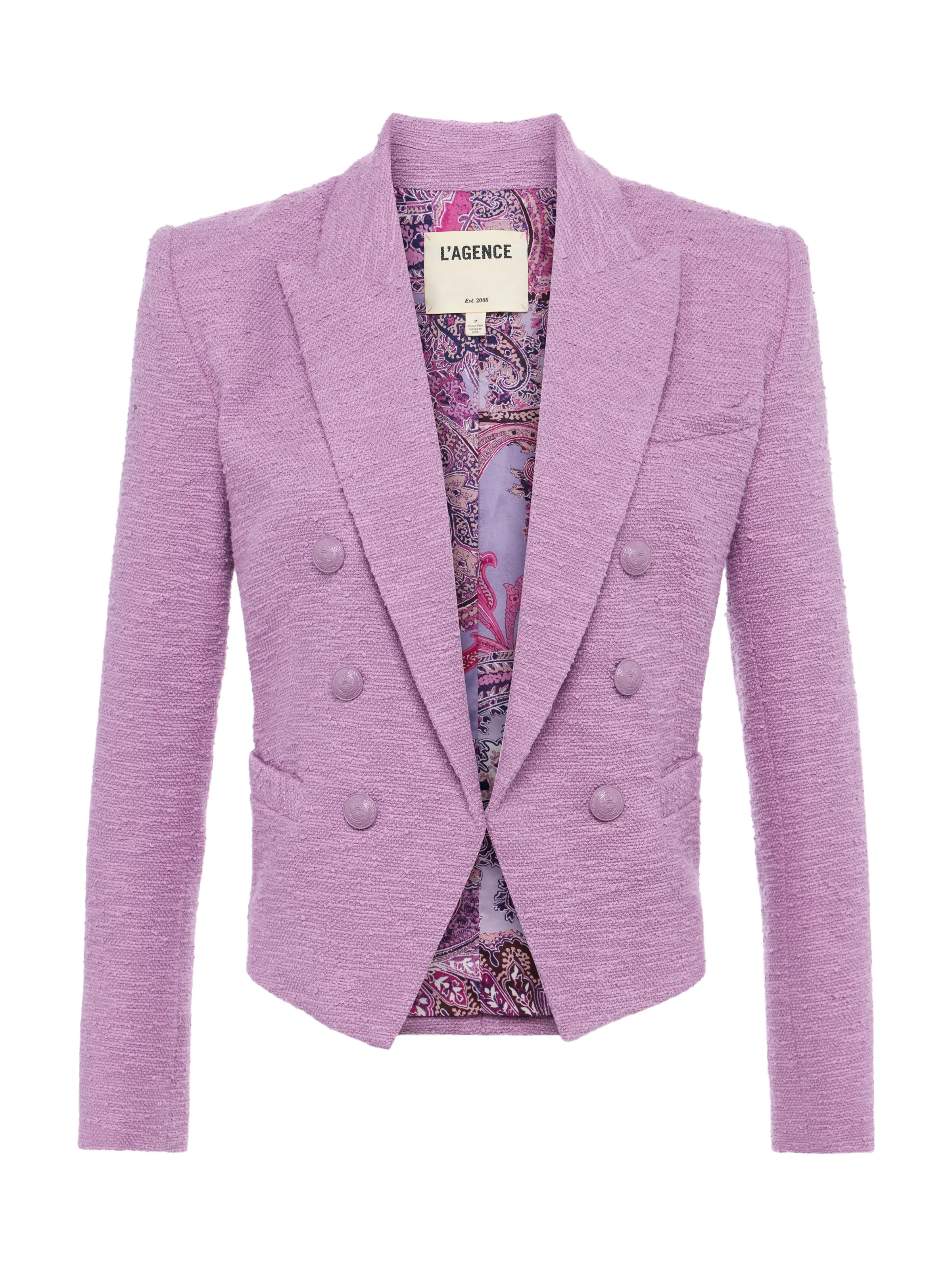 Brooke Open-Front Blazer