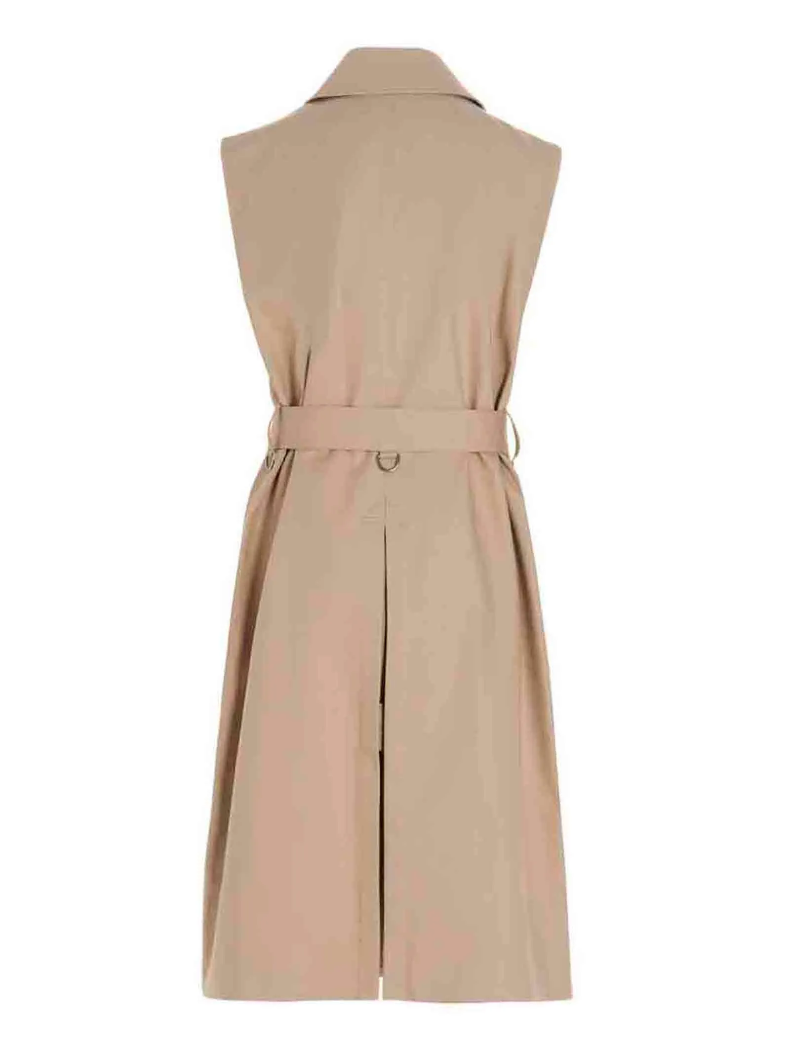 Burberry Belted Double-Breasted Gilet