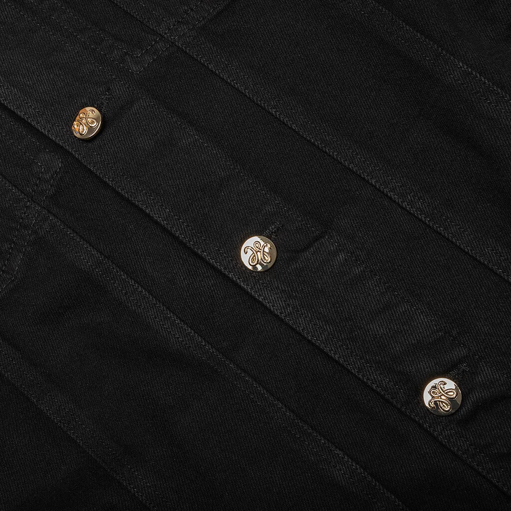 Chachi Denim Jacket - Black