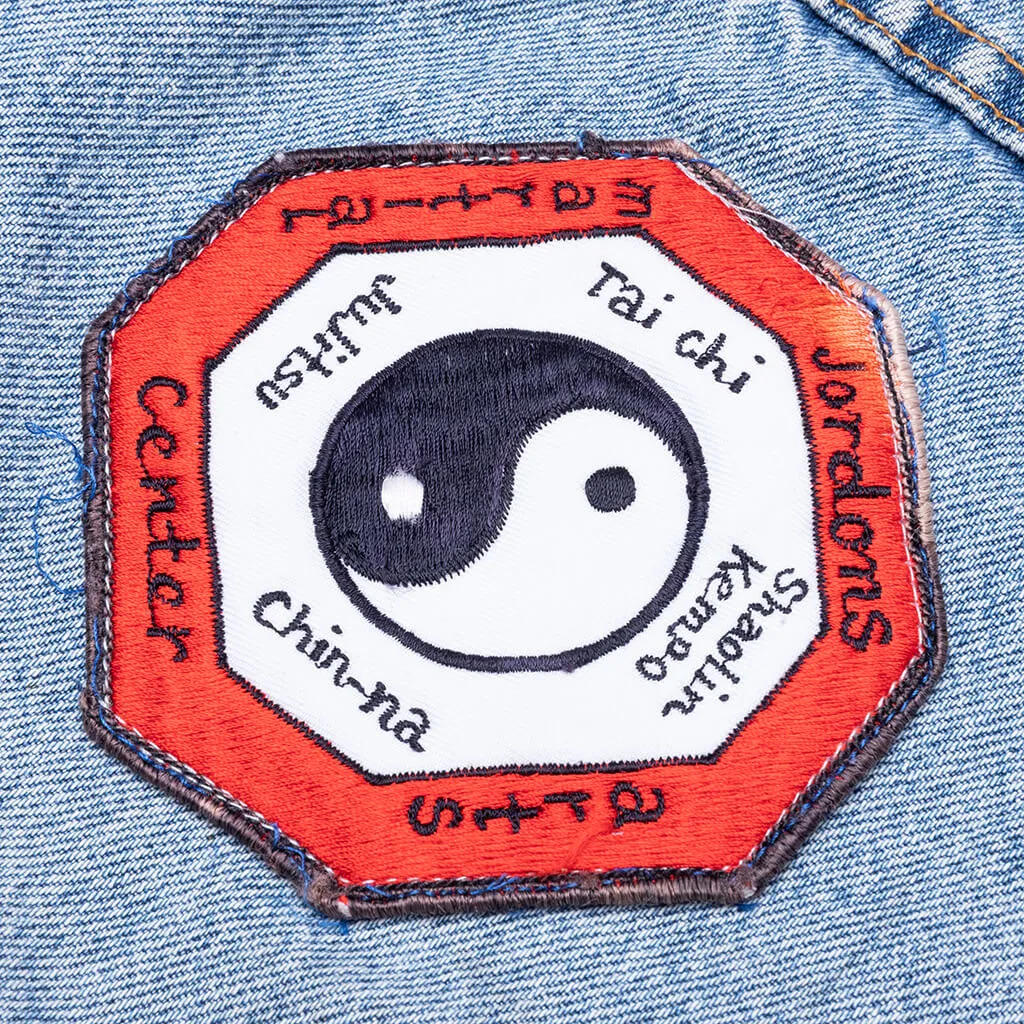 Charlatan Reversible Denim/Baseball Jacket - Indigo
