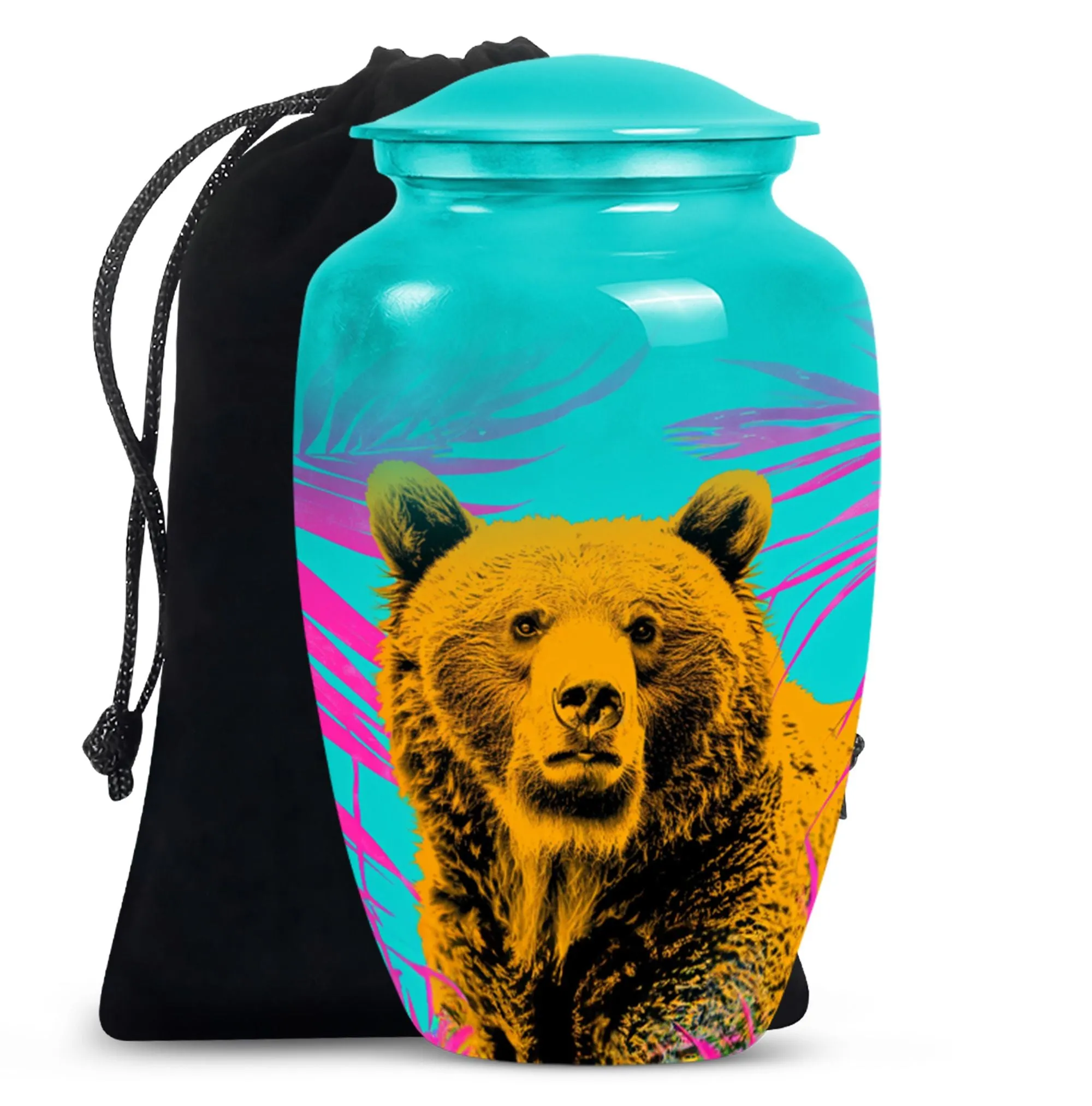 Cherished Remains: Unique Bear Urn for Tender Memories -