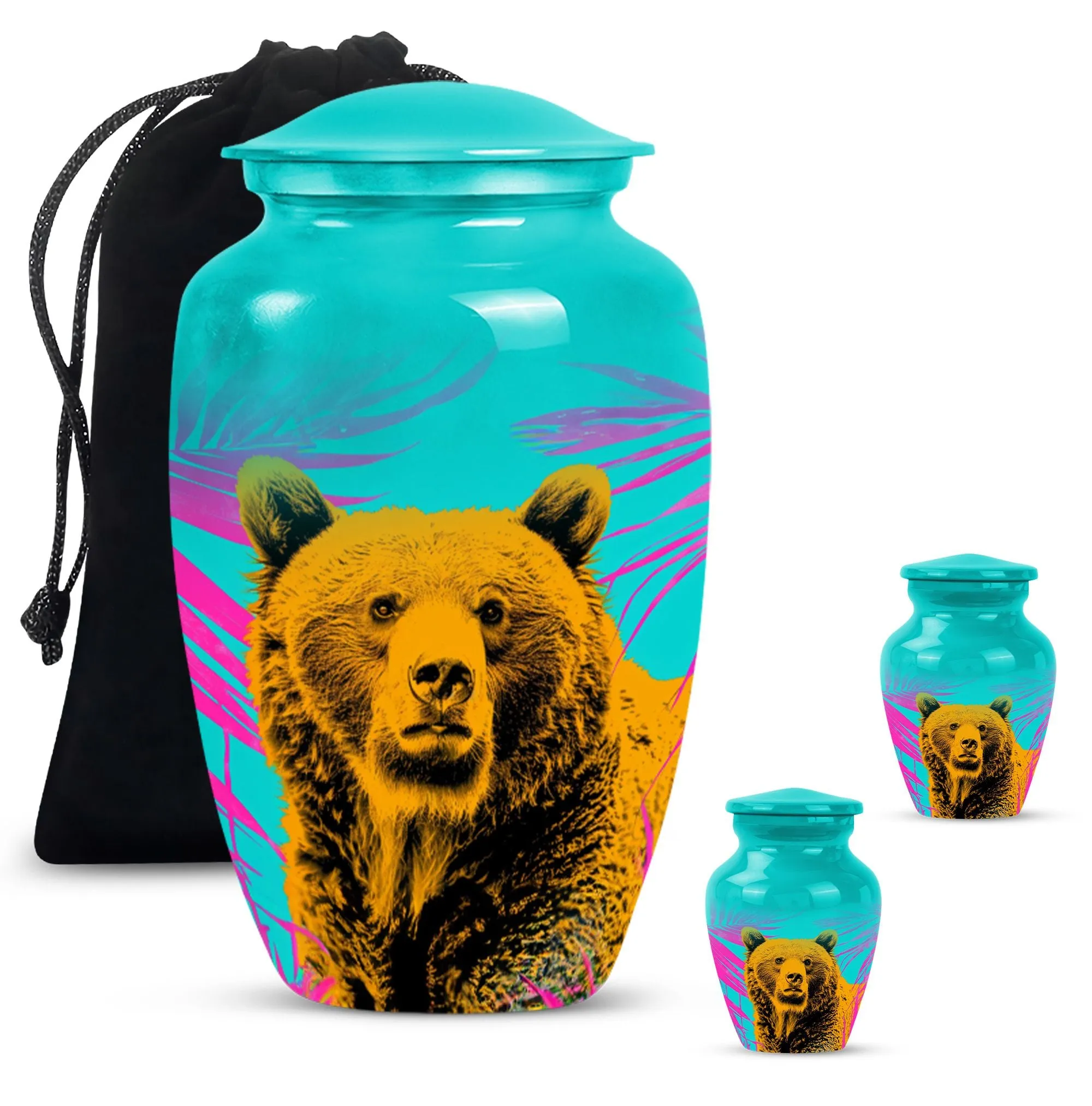 Cherished Remains: Unique Bear Urn for Tender Memories -