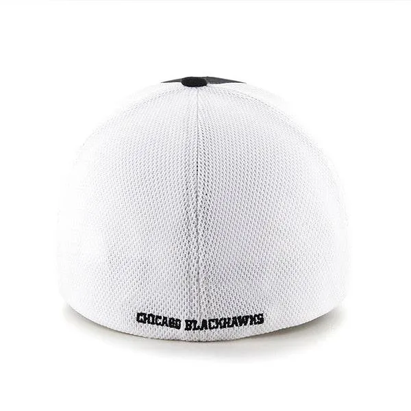 Chicago Blackhawks Draft Day Closer Black 47 Brand Stretch Fit Hat