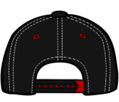 Chicago Blackhawks NHL Staple Red/Black Adjustable Snapback Hat By Zephyr