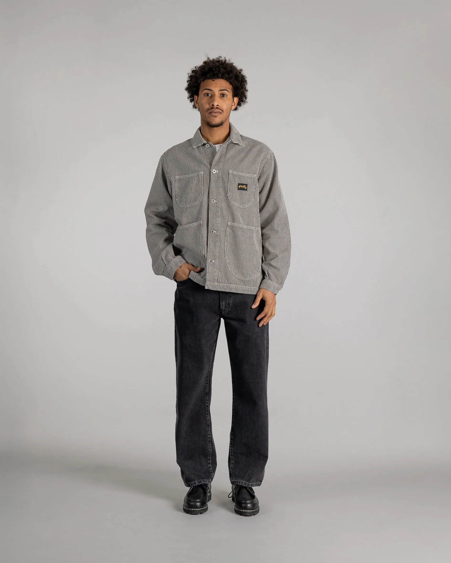 Coverall Jacket (Black Hickory)