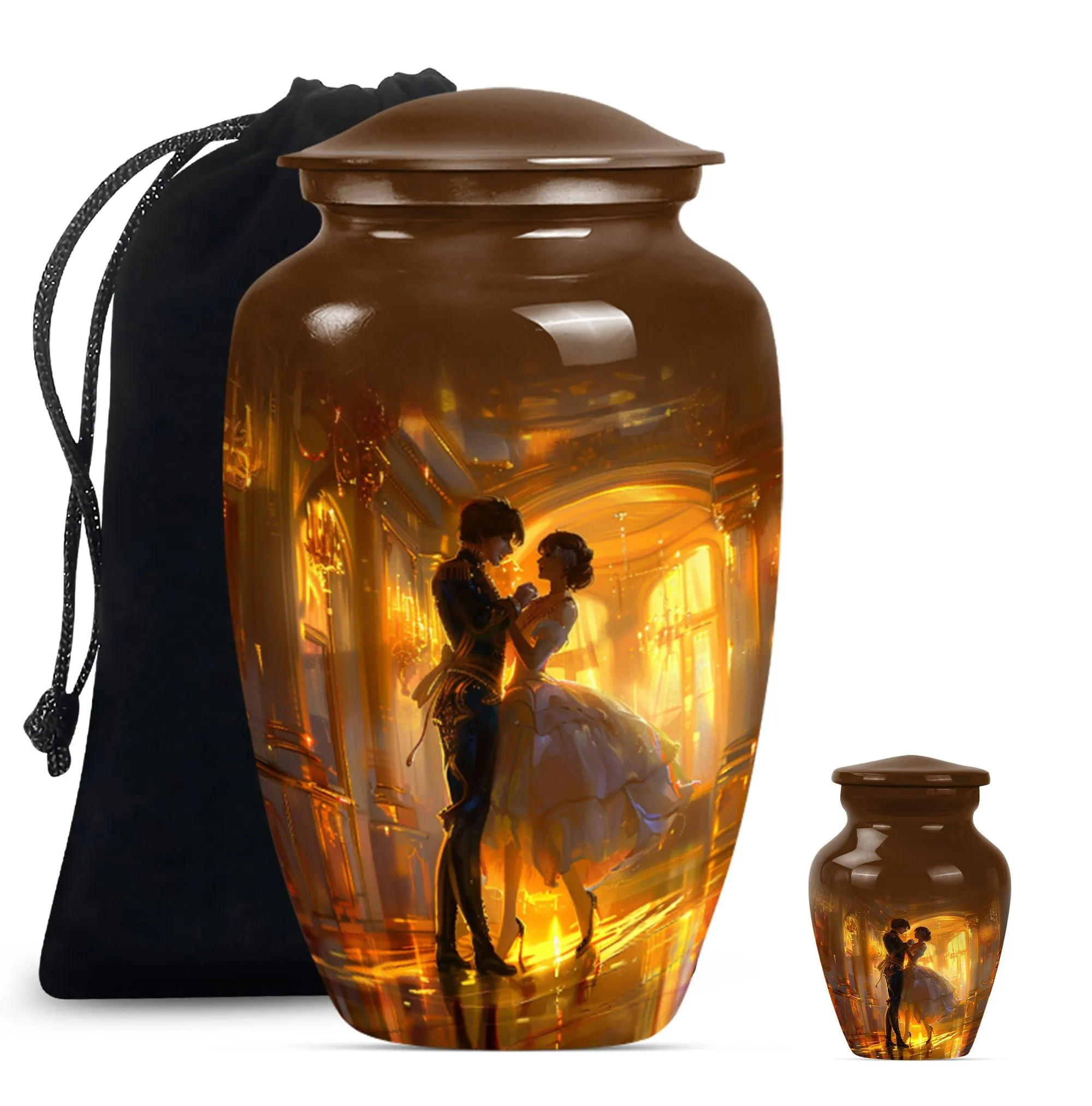 Dancing Peace: Large Burial Cremation Celebrating Eternal Peace