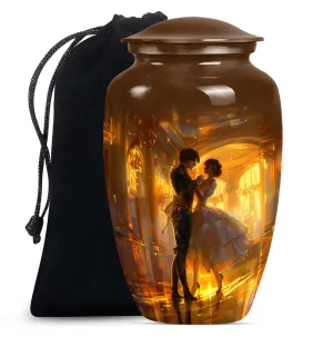 Dancing Peace: Large Burial Cremation Celebrating Eternal Peace