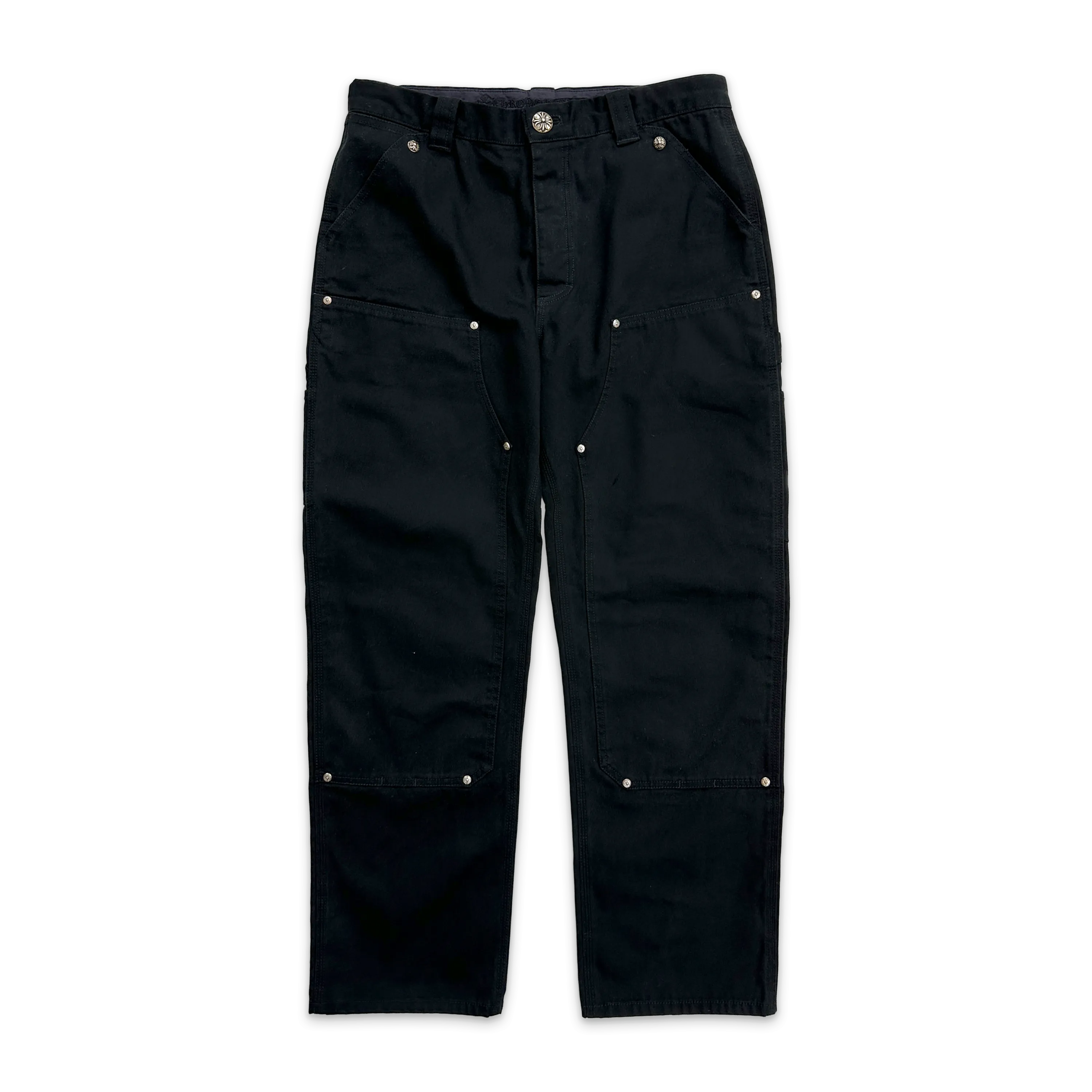 Denim Carpenter Pants Black