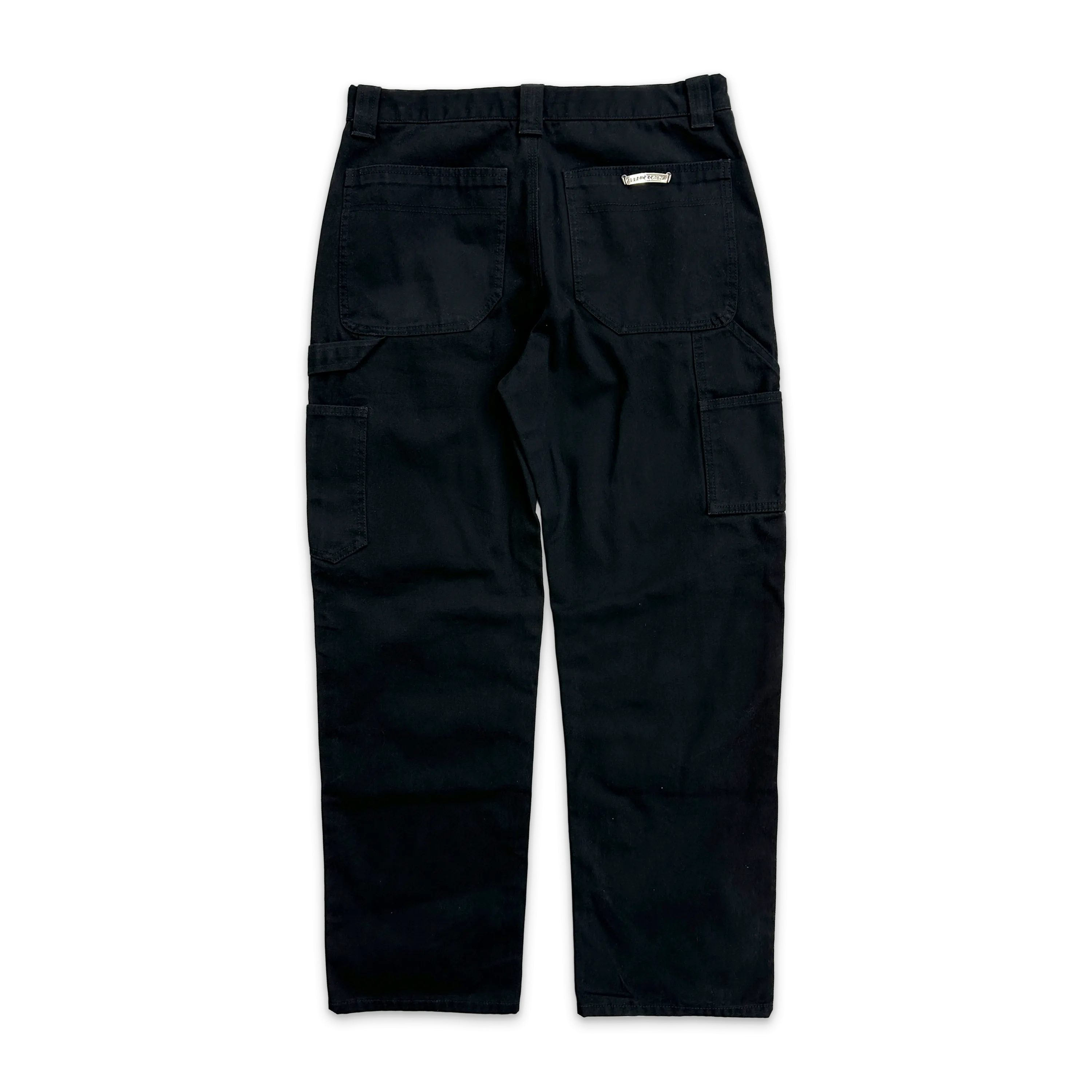 Denim Carpenter Pants Black
