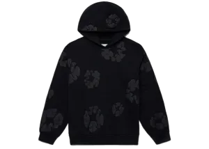 Denim Tears Cotton Wreath Hoodie Black Monochrome