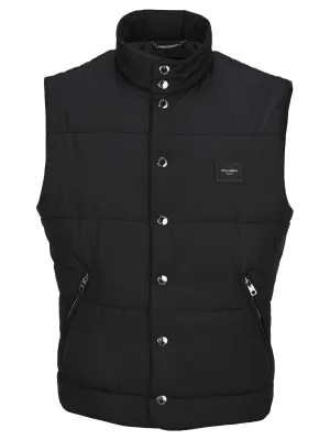 Dolce & Gabbana Logo Padded Gilet