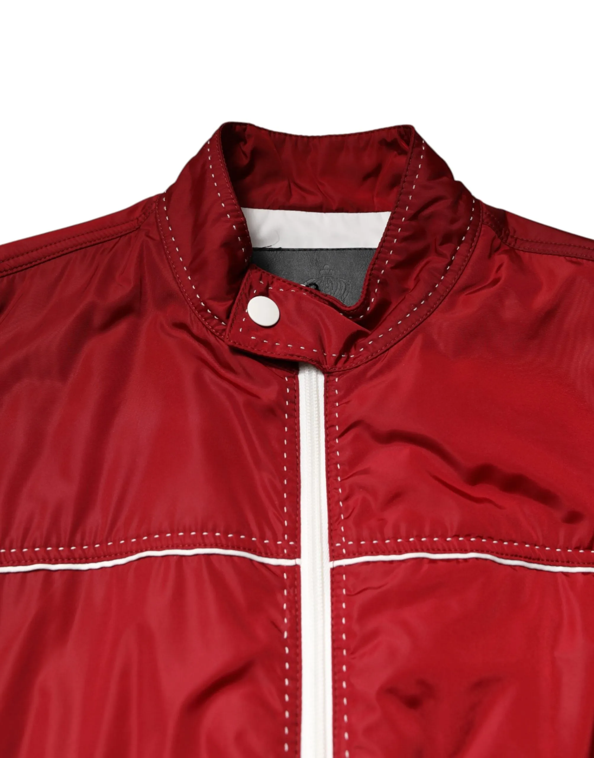 Dolce & Gabbana  Nylon Full Zip Men Bomber Men's Jacket