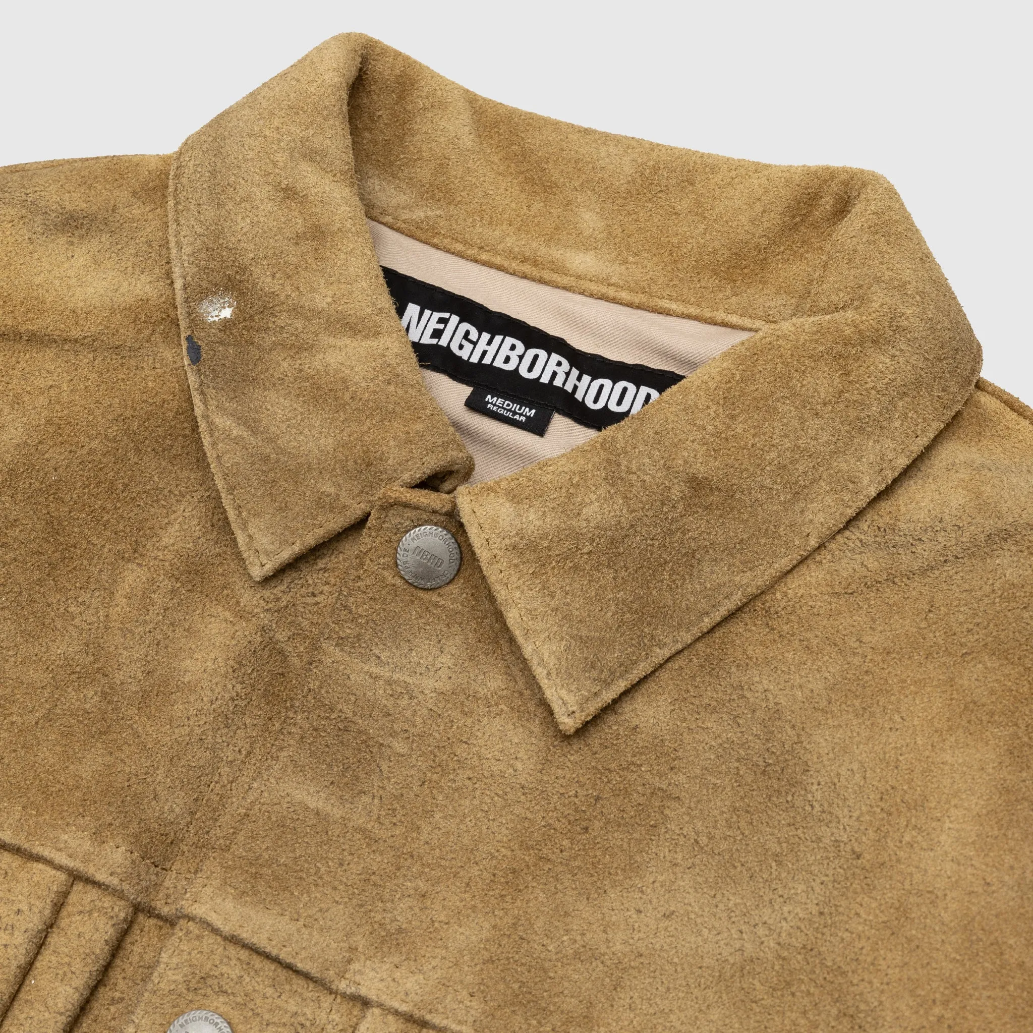 DRIP SUEDE JACKET