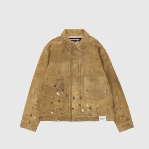 DRIP SUEDE JACKET
