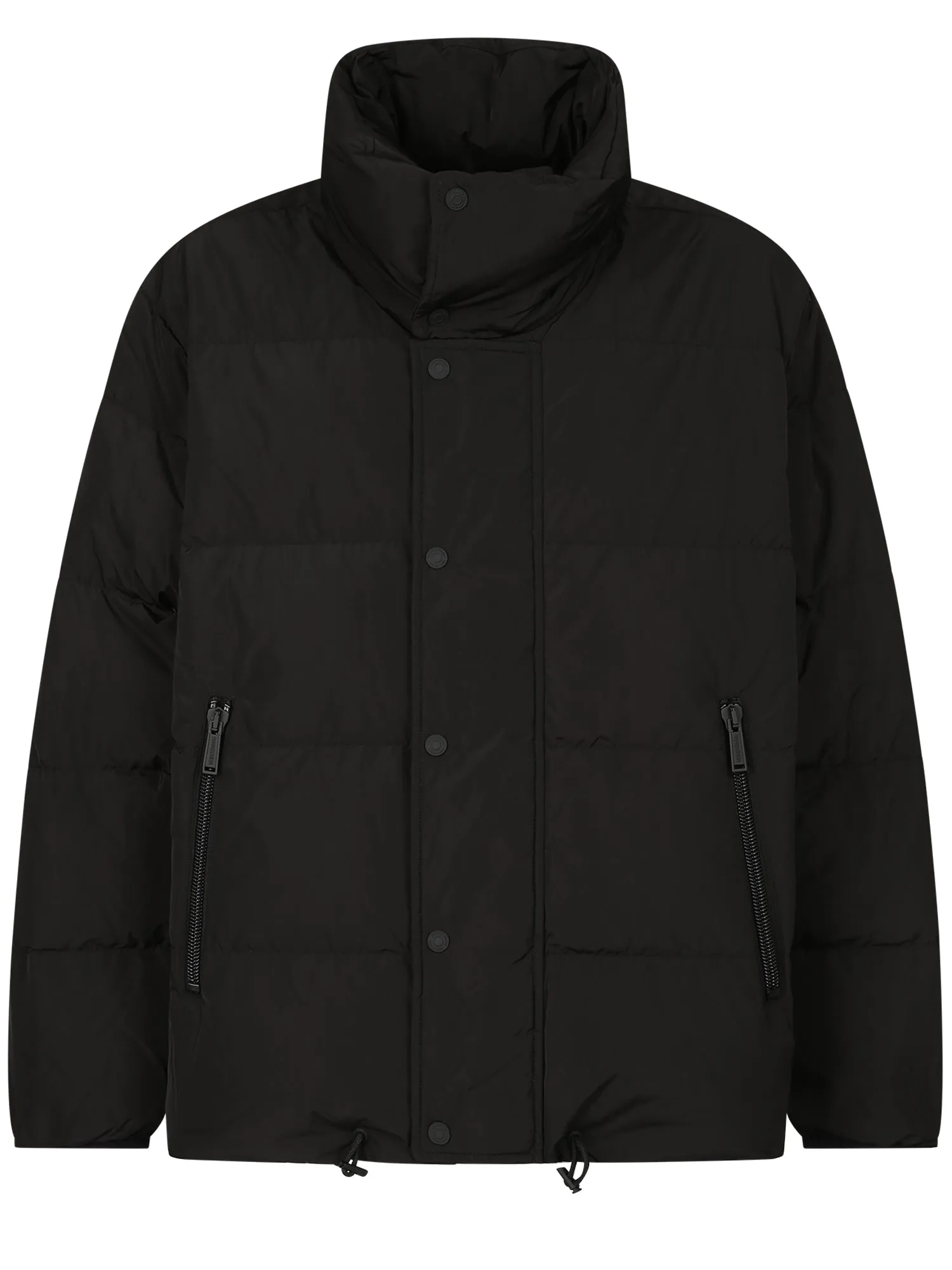 Dsquared2 Logo Printed Drawstring Puffer Jacket