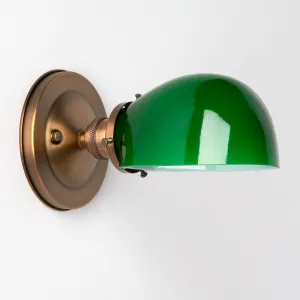 Edison (Green) | Flush Sconce