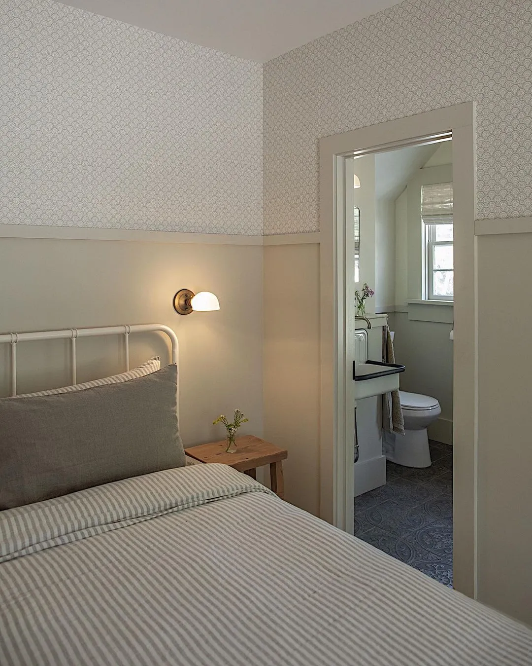 Edison (Opal) | Flush Sconce