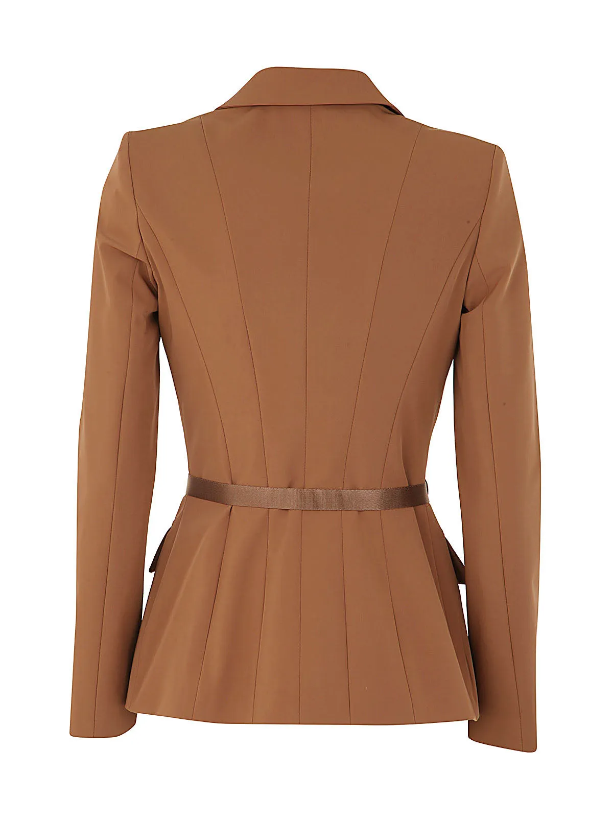 Elisabetta Franchi V-Neck Belted Blazer