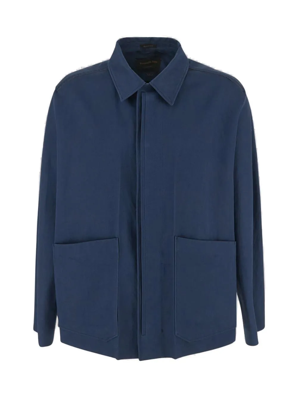 Ermenegildo Zegna Buttoned Long-Sleeved Shirt Jacket