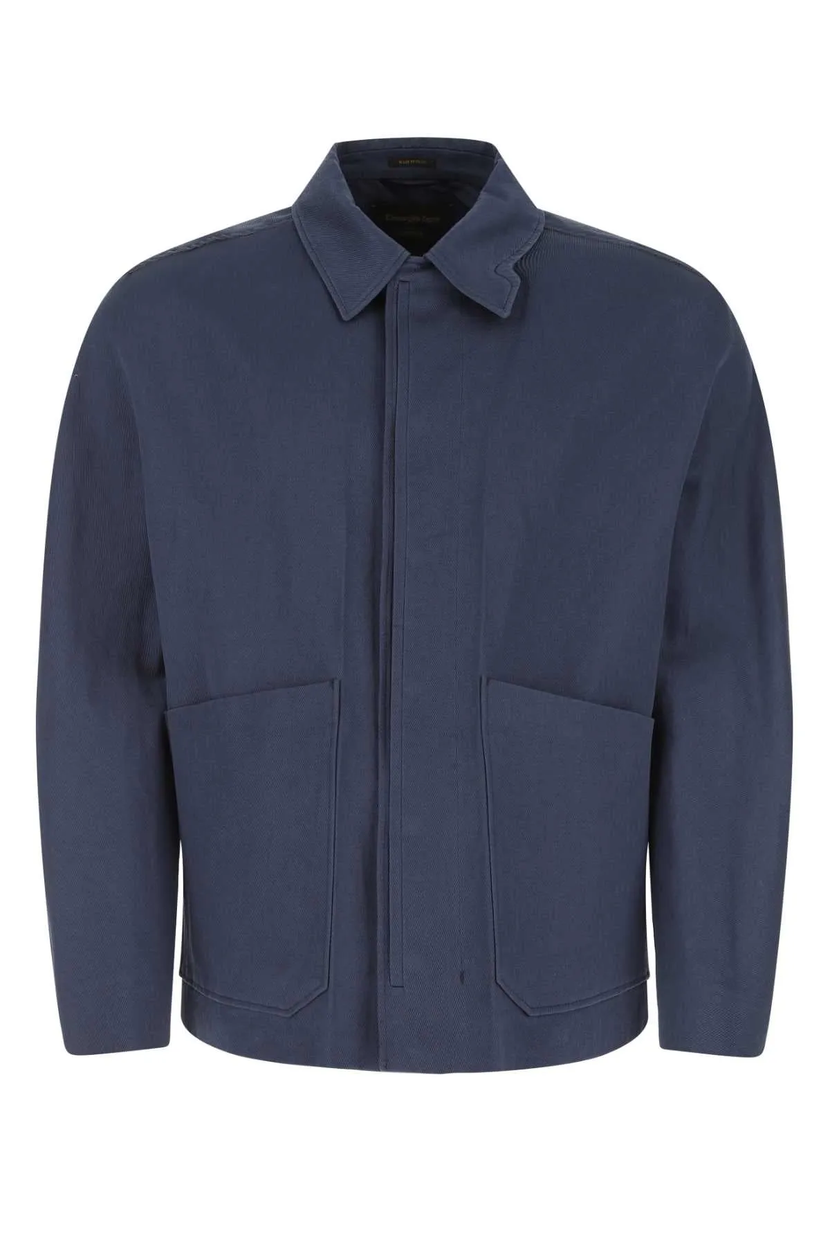 Ermenegildo Zegna Buttoned Long-Sleeved Shirt Jacket