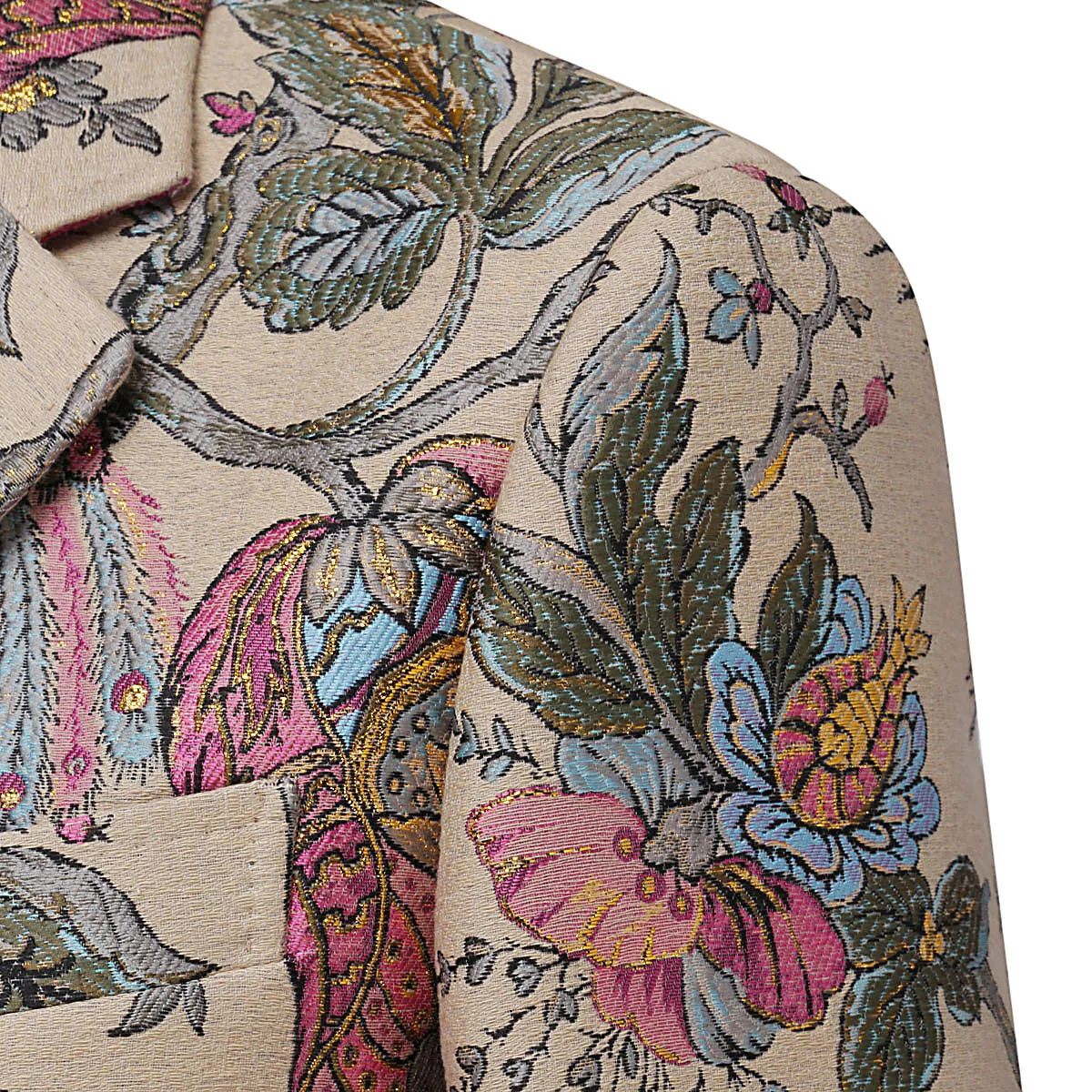 Etro Tree Of Life Jacquard Tailored Blazer