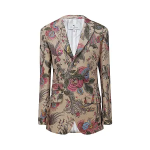 Etro Tree Of Life Jacquard Tailored Blazer
